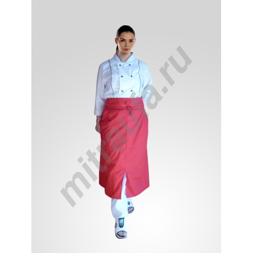 Фартук официанта (красный)