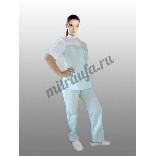 Медицинский костюм Марго (лазурь)