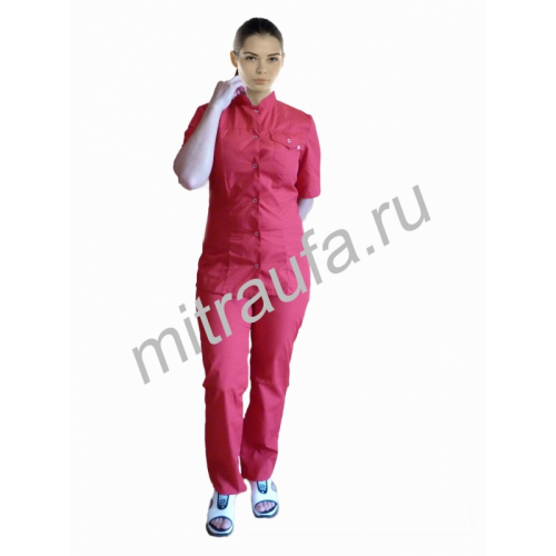 Костюм медицинский Марго (коралл)