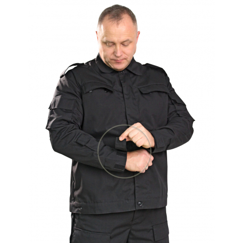 Костюм Спецназ тк.Рип-стоп цв.Чёрный