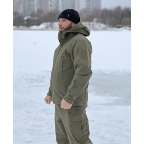 Костюм тактический softshell олива